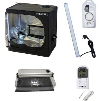 Osvětlení pro růst rostliny Growmarket Sadbovací komplet Urban GENT Propagation Medium, 60x40x60 cm - BEZ MÉDIA