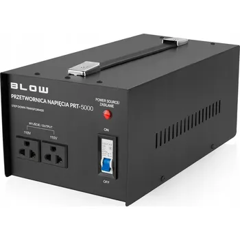 Měnič napětí MĚNIČ NAPĚTÍ MĚNIČ NAPĚTÍ BLOW 230V-110V 5000W TRANSFORMÁTOR