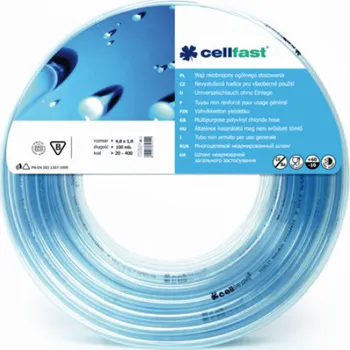 Zahradní hadice Cellfast Nevyztužená hadice pro všeobecné použití na stojanu 10 x 1,5 mm 100 m (20-664)