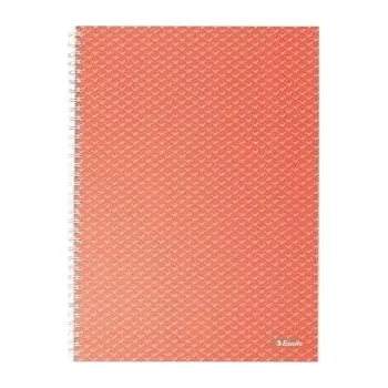 Blok Esselte blok Colour[39]Breeze A4 linka, korálový