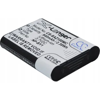 Baterie k notebooku Lithium-iontová baterie do notebooků Sony, 640 mAh