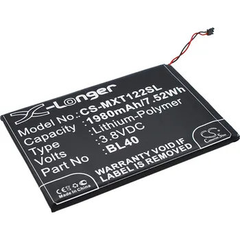 Baterie pro mobilní telefon Baterie Cameron Sino CS-MXT122SL pro Motorola Moto E - neoriginální
