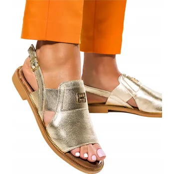 Dámské sandále Casu dámské sandály 40385/C plochý podpatek velikost 41