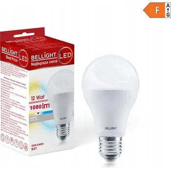 Žárovka LED žárovka Bellight A60 12W 4000K E27 neutrální bílá