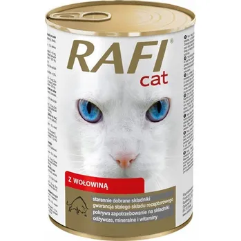 Krmivo pro kočku RAFI CAT Dolina Noteci Krmivo mokré pro kočky Hovězí maso 415 g