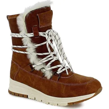 Dámská zimní obuv Kozačky Kimberfeel Hellbraun 661313 37