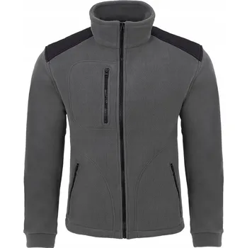 Pánská mikina Fleecová Mikina Premium zesílená silná teplá mikina fleecová JHK 340 gfBk S