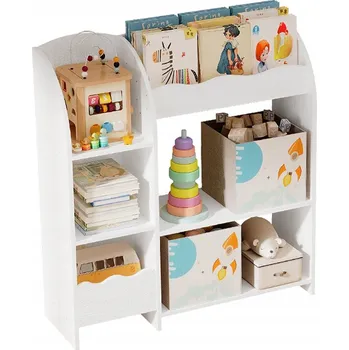 Knihovna Regál Muvu 93 x 30 x 100 cm bílý