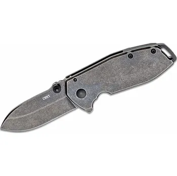 kapesní nůž CRKT CR-2493 Squid™ Assisted Black malý kapesní nůž s asistencí 5,6cm, Black Stonewash, ocel