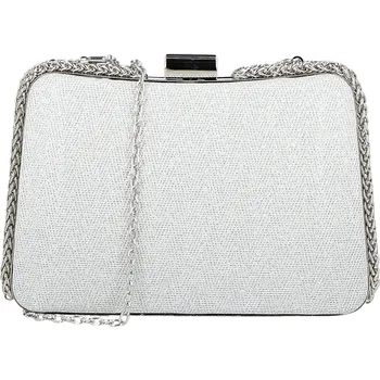 Kabelka Luxusní dámské psaníčko Michelle Moon Arnex, stříbrné