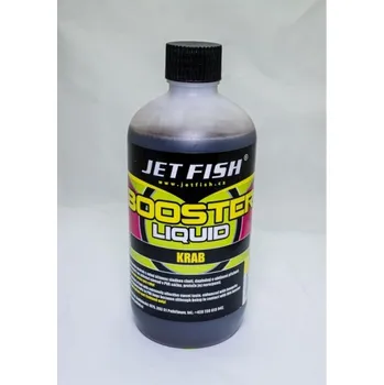 Návnadové aroma Booster Jet Fish Liquid 500ml - Halibut - Krill
