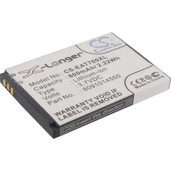 Baterie pro mobilní telefon Baterie Cameron Sino CS-EAT700XL pro ITT Easy 7 - neoriginální