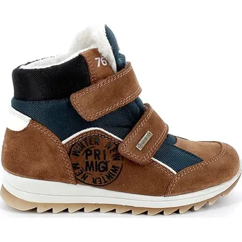 Dětská móda Boty Primigi Braun/ Dunkelblau 993862 38