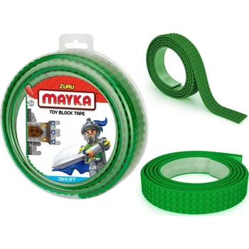ostatní stavebnice Mayka stavebnicová páska velká 2m tmavě zelená