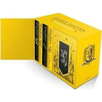 Harry Potter Hufflepuff House Editions Hardback Box Set - Joanne K. Rowlingová