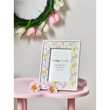 Rám na obraz Sinsay - Rámeček na fotografie s květinovým motivem - vícebarevná - 830IO-MLC - 830IO-MLC-ONE