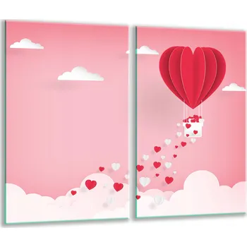 Obraz Krájecí deska TMK ArtDeko sklo 2 ks