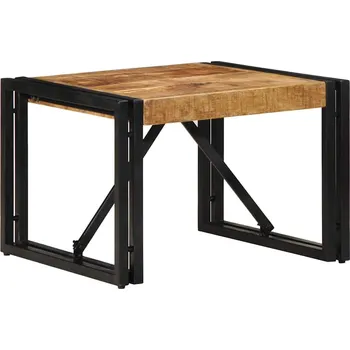 Konferenční stolek Konferenční stolek 50x50x35 cm Masivní surové dřevo Mango - 8721158374943