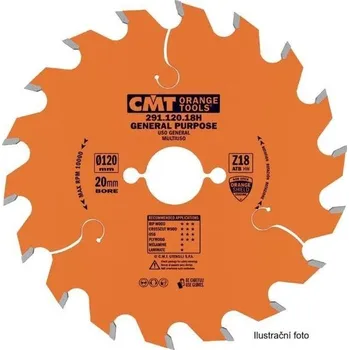Pilový kotouč CMT pilový kotouč 184x2,6/1,6x16 Z24