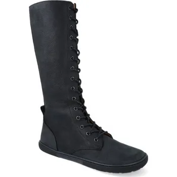 Dámské kozačky Barefoot kozačky Koel4kids - Flora Adult Black černé, KOEL4kids Velikost: 40