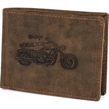 Peněženka Peněženka Beltimore , přírodní kůže, hnědá - muž