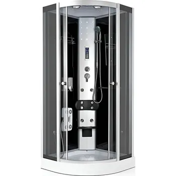 BPS-koupelny Hydromasážní box HYD-R71B 90 SA, 90x90 se saunou