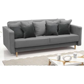 Obývací pokoj Pohovka NIKO 206 cm, skladem v šedé látce