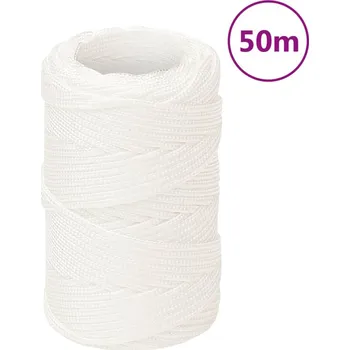 Lano Lodní lano celobílé 2 mm 50 m polypropylen - 8720287128090