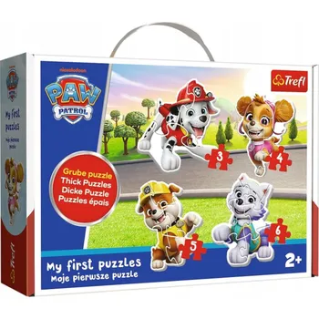 Puzzle Moje první Puzzle Tlapková patrola Trefl 36136 Baby 2+ dvouleté silné Puzzle