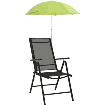 Markýza Slunečníky pro kempingové židle 2 ks zelené 105 cm - 8719883760247