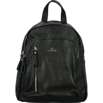 Městský batoh Dámský kabelko-batoh černý - Coveri Paola new černá