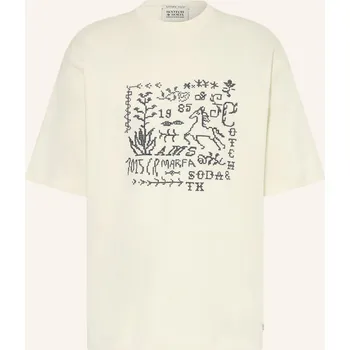 Pánské tričko Scotch & Soda Pánské Tričko, režná / tmavě modrá, S