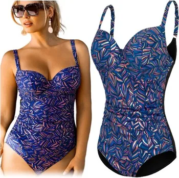 Dámské plavky Dámské Jednodílné Plavky 80G XL 42 Zeštíhlující Monokini