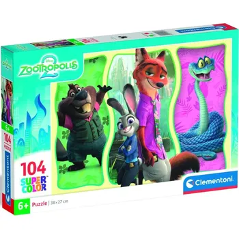 Puzzle Clementoni puzzle 104 Zootopia