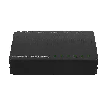 Switch Switch Lanberg DSP2-1005-12V černý, 5 portů