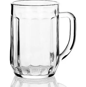 Sklenice KUSOVKA Sahm Půllitr na pivo PRAHA 0,5 l