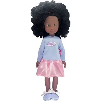 Panenka Dimian Bambolina 35 cm černé vlasy