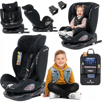 Autosedačka Autosedačka Little Rider Alexander 100-150 cm otočná ISOFIX