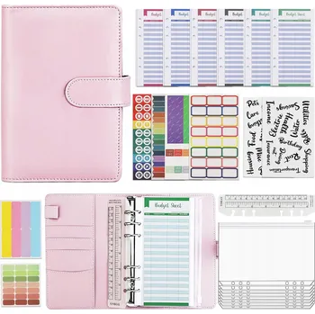 Zápisník Rozpočtový zápisník A6 – finanční plánovač s obálkami a příslušenstvím