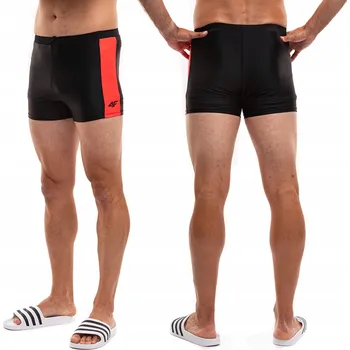 Dámské plavky 4F Pánské plavky - černé Velikost XL