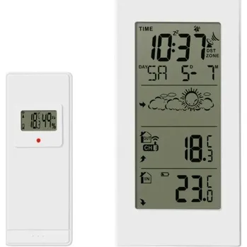 Meteostanice L&B Bezdrátová meteostanice s venkovním senzorem KL-7045, bílá