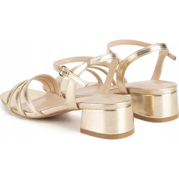 Dámské sandále Clara Barson dámské sandály SXH3373A-29 podpatek blok, velikost 38