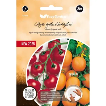 Semeno EasyGarden Disk výsevný RAJČE KOKTEJLOVÉ SPENCER, ORANO 2ks
