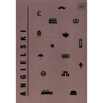 Sešit Sešit A5 s mřížkou Interdruk 60 listů - Angličtina (tematický)