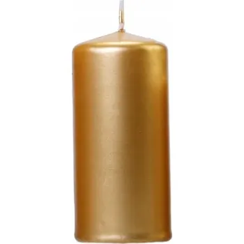 Obraz Svíčky PartyDeco SKKMET-019-OP 12 cm, 6 kusů, zlaté