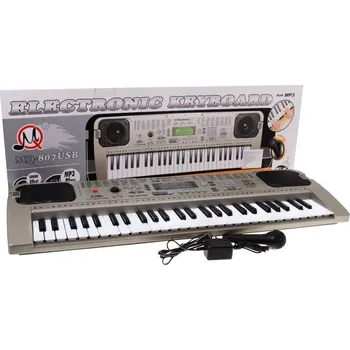 Hudební nástroj pro děti Mamido Keyboard s příslušenstvím - mikrofon, USB