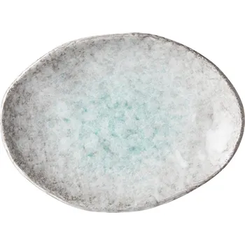 Talíř Oválný talíř AQUA SPLASH MIJ 20 x 14 cm modrý
