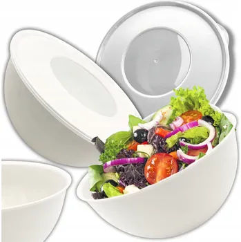 Kuchyňská mísa s víkem Practic KMP336 černá 3 l