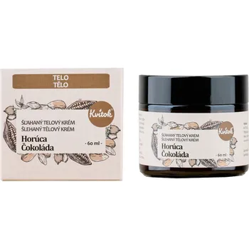 Tělový krém KVITOK Šlehaný tělový krém Horká čokoláda 60 ml