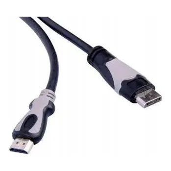 Video kabel PremiumCord HDMI/DisplayPort kabel 2m HDMI DisplayPort Černý, Šedý